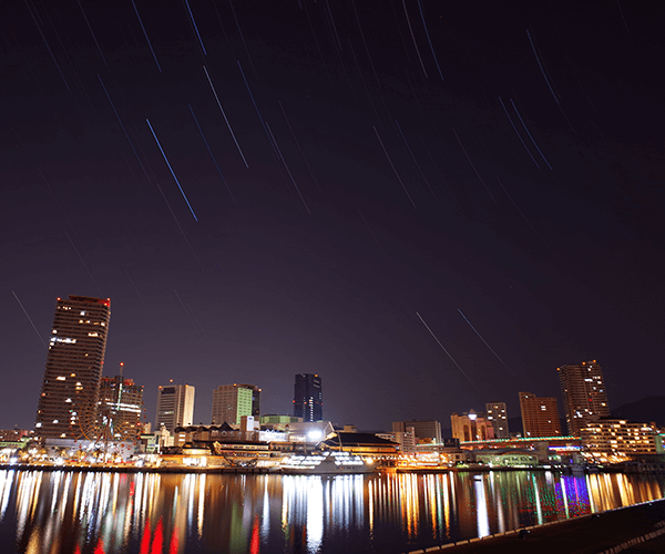 沖縄の星景写真