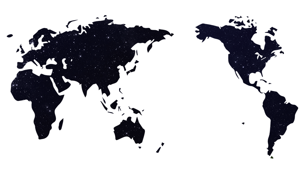 星空の特等席の世界地図